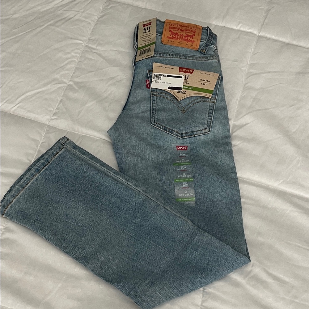 Levi's Classic Light Blue Straight Jeans